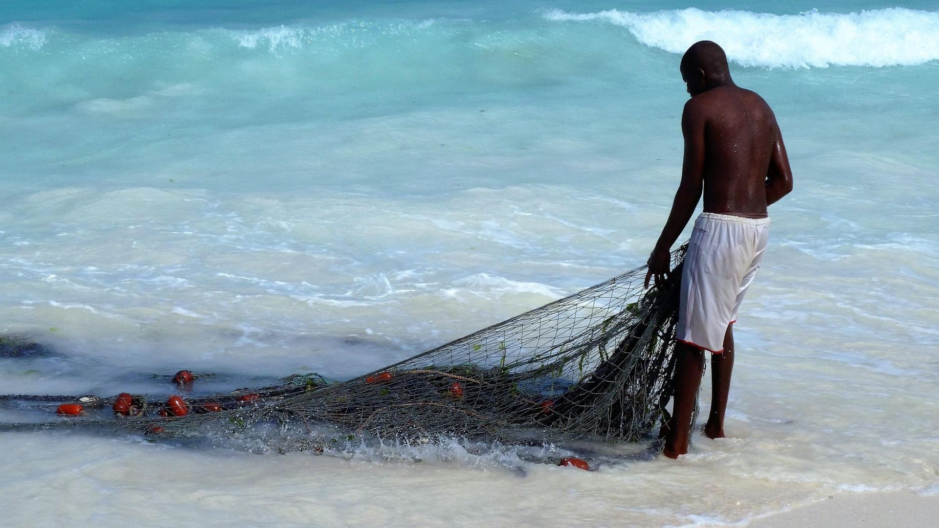 Mozambique fisherman